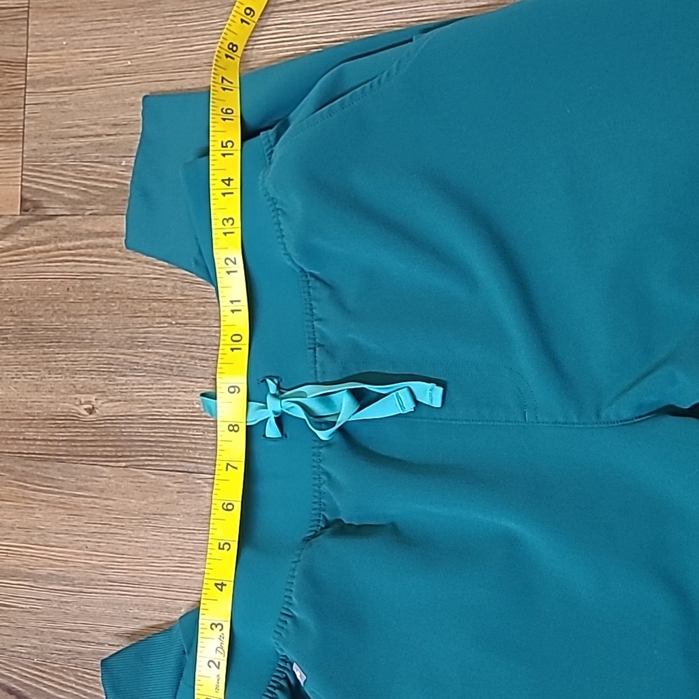 Figs Teal Women's Pants used good condition zise L. - Picture 3 of 16